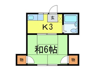 タマハイツの物件間取画像